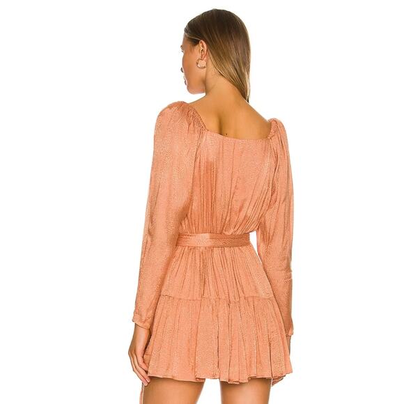 Lovers and Friends Corinne Mini Dress in Clay NWT Size Small - Picture 3 of 3